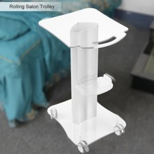 Carrello salone di bellezza uso salone piedistallo carrello rotante supporto ruota