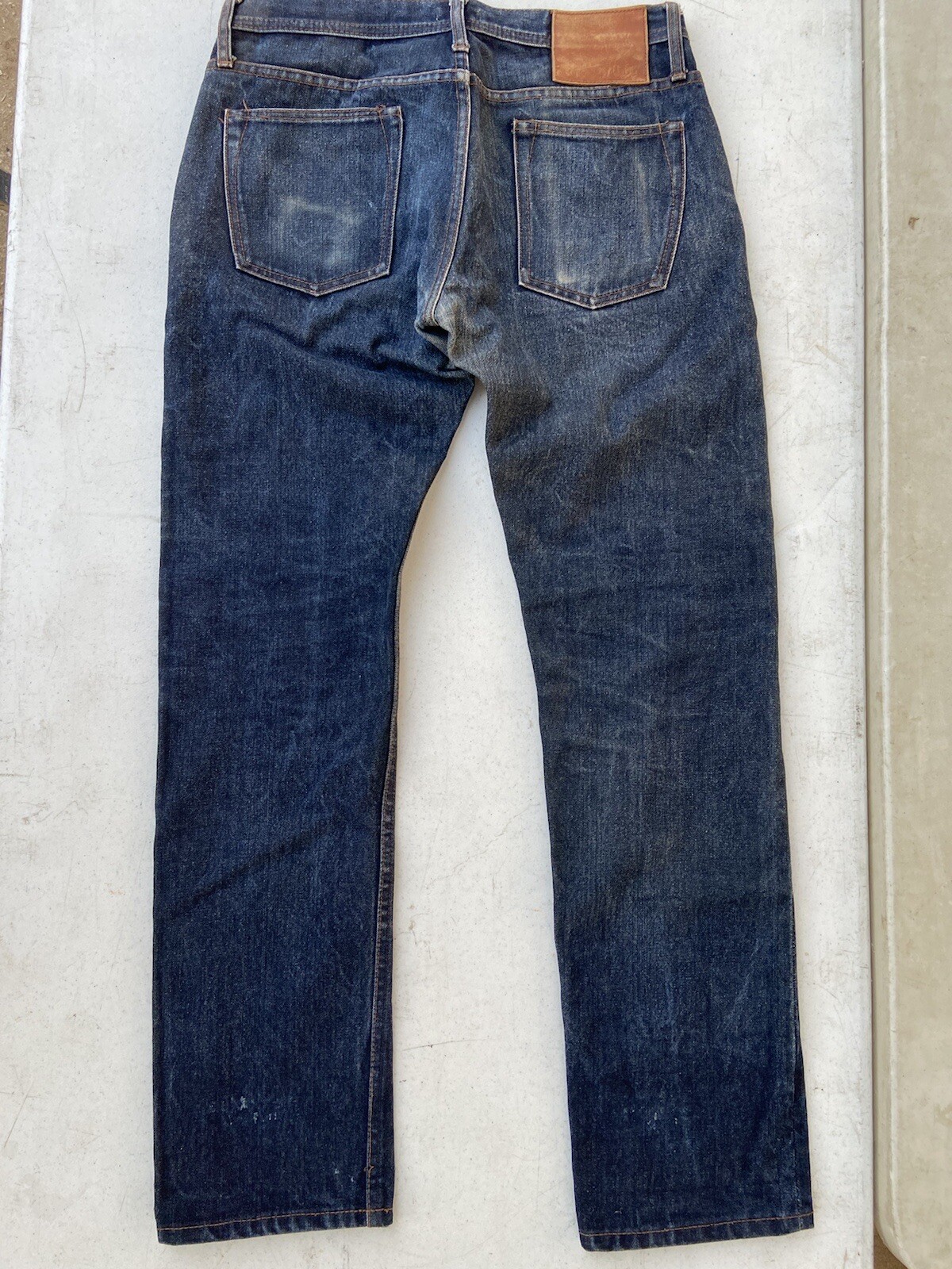Unbranded UB201 14.5oz Selvedge Denim Men’s 32 x 31 Tapered Fit Indigo ...