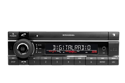 24 Volt Truck Truck Car Radio DAB DAB + USB AUX Bluetooth iPhone Music Control