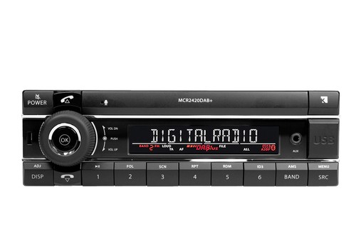 24 volts camion voiture radio DAB DAB + USB AUX Bluetooth iPhone commande musicale - Photo 1/2