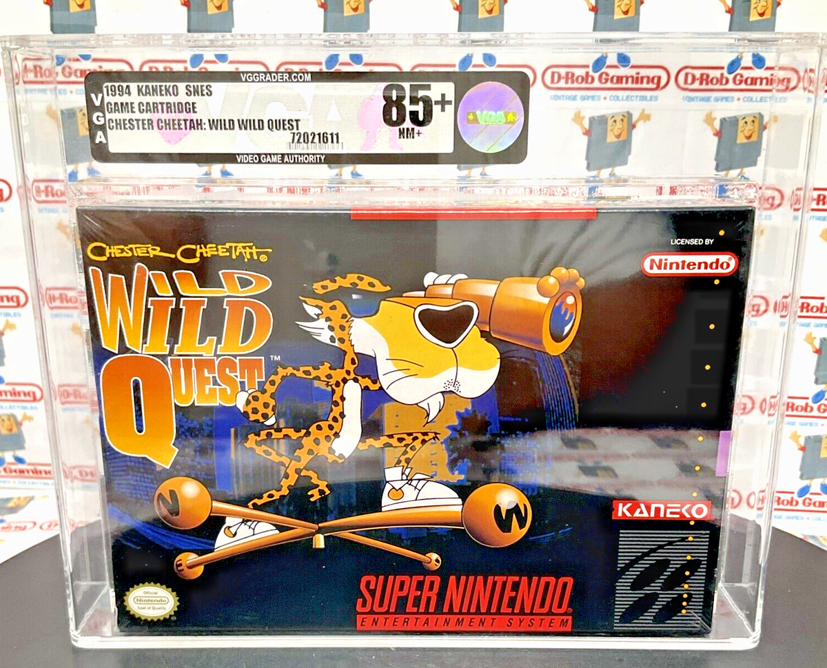 Cheetos Chester Cheetah Wild Quest New Sealed VGA WATA CGC
