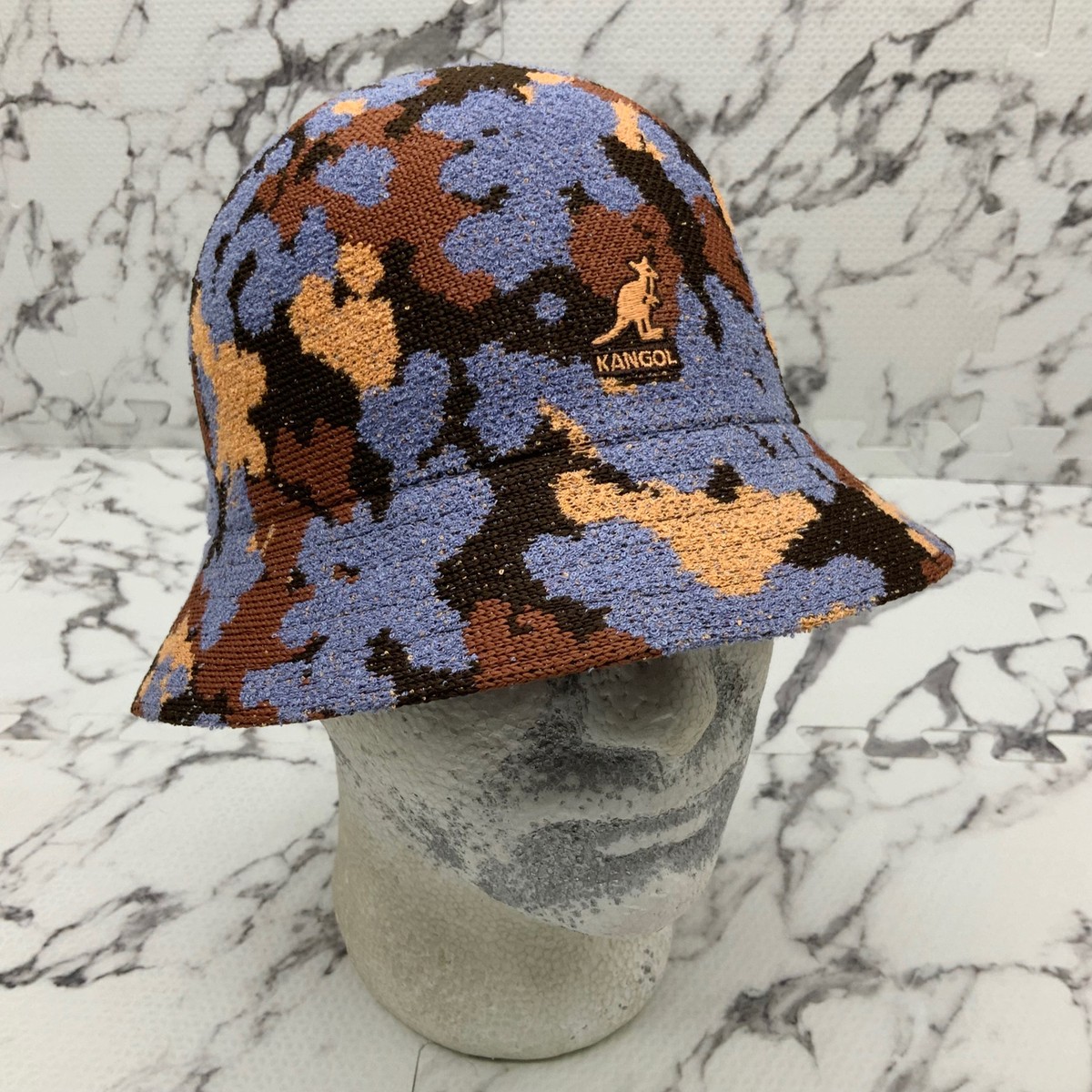 Kangol Nature Camo Lavender Brown Peach Coffee Casual Bucket | eBay