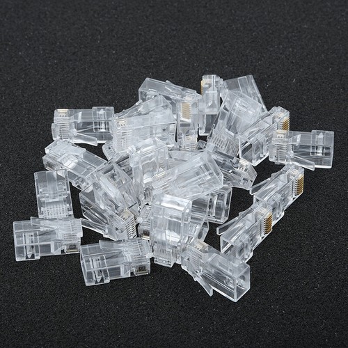 Rj45 Connector Cat6a Cat6 Connector Network Unshielded 8Pin Modular rj45 Plugs - Picture 7 of 12