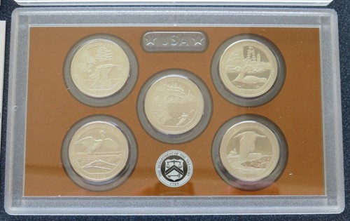 2018 S US Mint Clad Proof Set, Original Box & COA - Picture 6 of 10