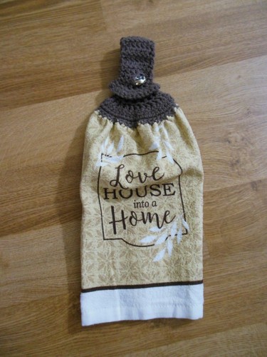 Handmade Crochet top Kitchen Hanging Hand Towels You Choose color / design - Picture 41 of 108
