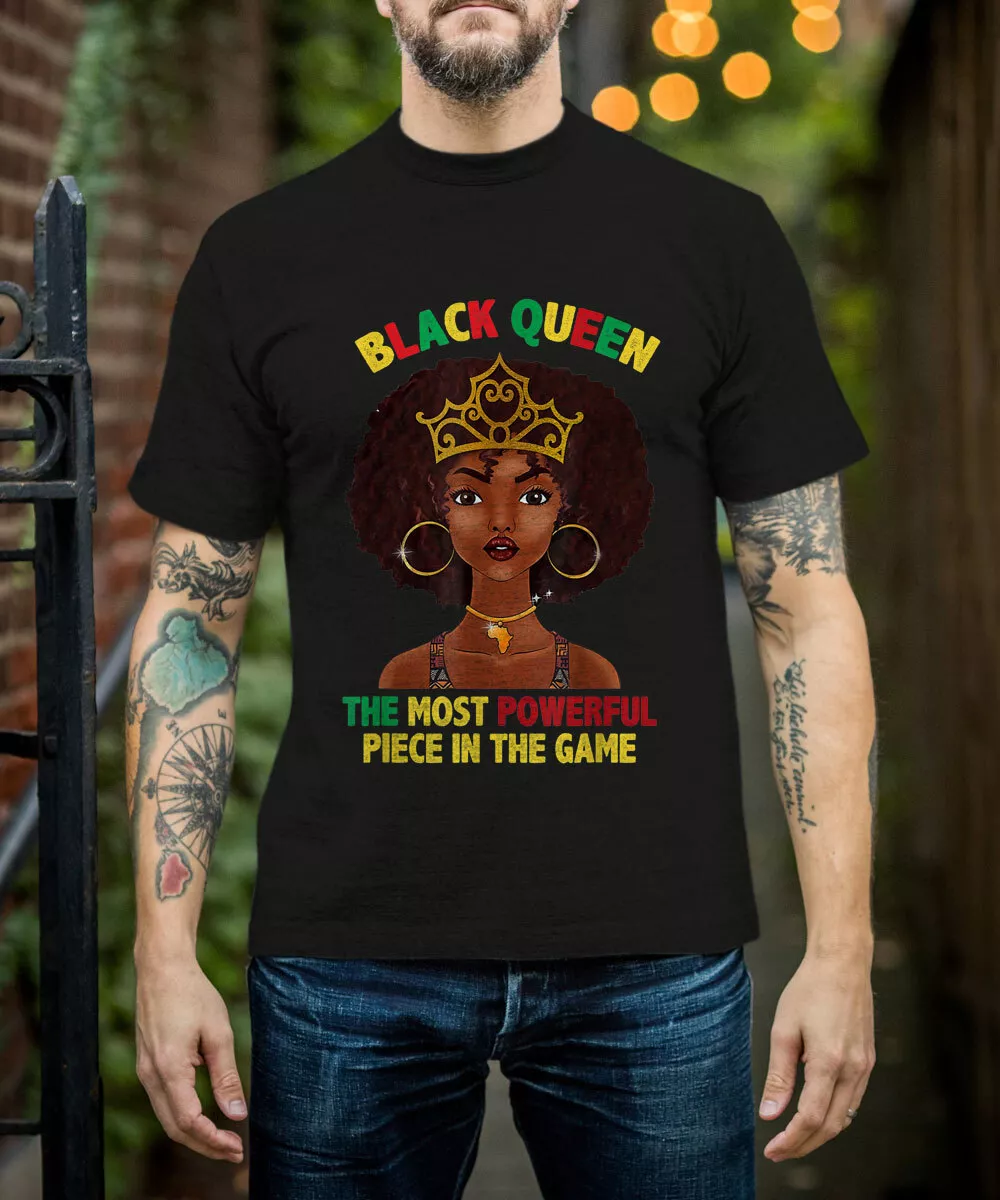 Chess Black Queen The Most Powerful Piece in the Game Shirt