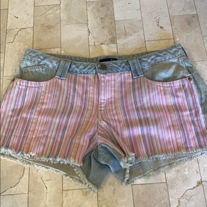 Aqua Jean Shorts Ebay