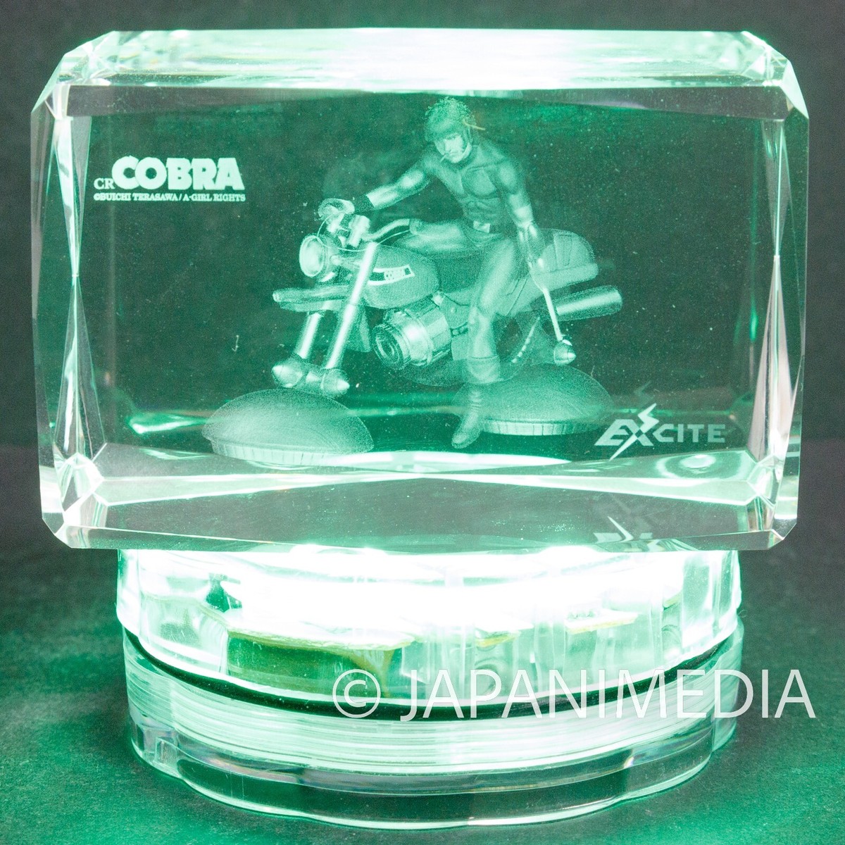 Space Adventure Cobra COBRA Crystal Decoration + LED Light