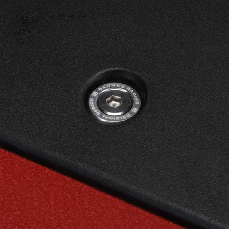 Cubierta de válvula Skunk2 Honda/Acura serie K (todos los modelos) anodizada transparente de bajo perfil Foto 3 de 4