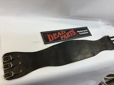 Indian A "REGAL" Product Joseph Buegeleisen leather motorcycle kidney belt