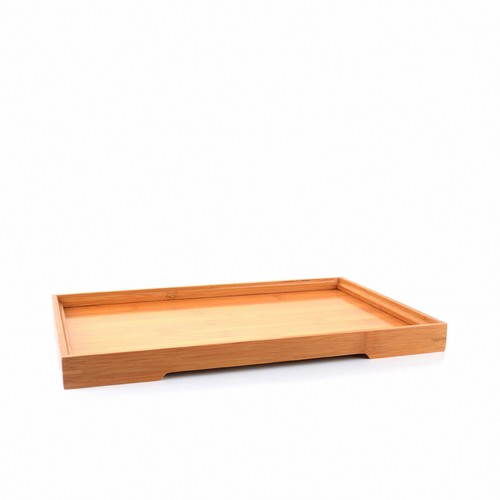 Kinds Natural Bamboo Flat Tea Tray Rectangular Fruit Tray Hotel Home Furnishing - Picture 15 of 29