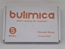 Bulimica Mini Razors for Women, 1 Handle + Case + 3 Refills