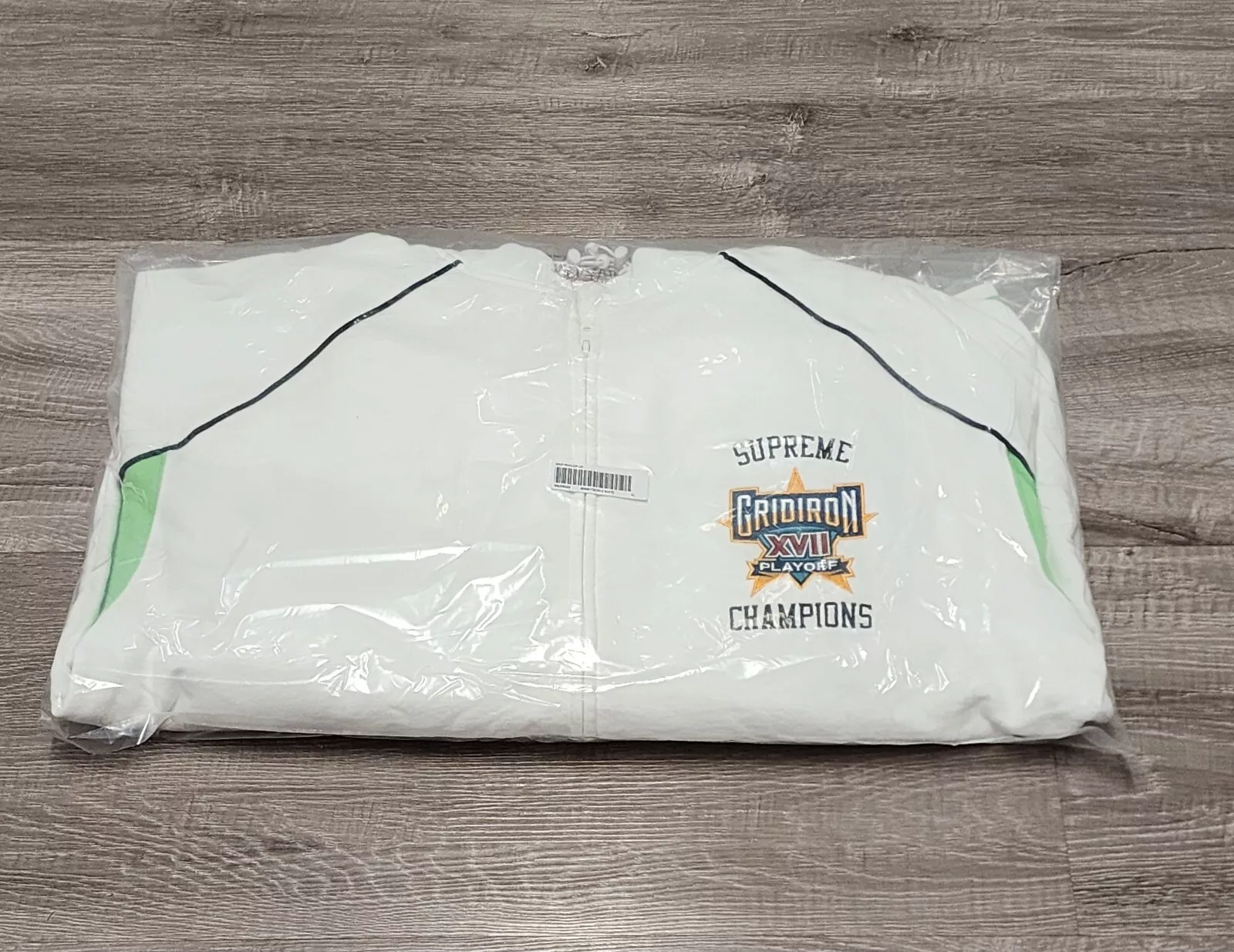 SUPREME PLAYOFFS SWEAT À CAPUCHE ZIPPÉ TAILLE XL SS25 BLANC C'EST LE SUCCÈS DU DORMEUR !! ??