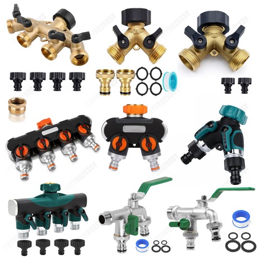 Garten Wasserhahn 1/2" 3/4" Auslaufhahn Auslaufventil Kugelhahn Bewässerung - Bild 1 von 18