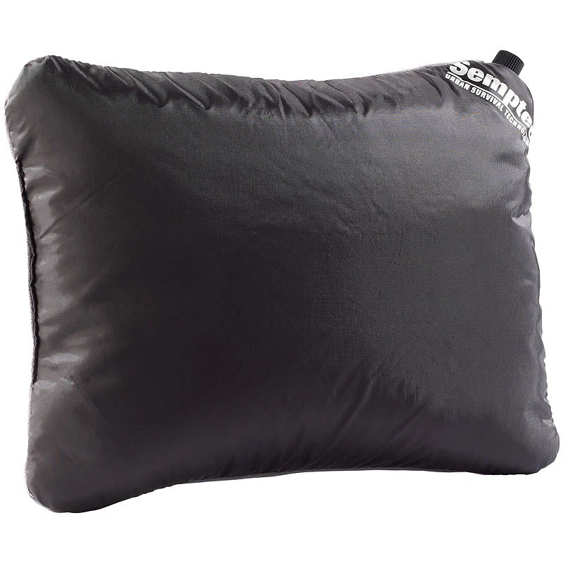 Semptec Camping Kissen: Aufblasbares Wende-Kopfkissen, 37 x 28 cm - Bild 2 von 4