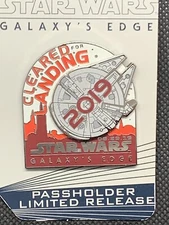 Disney Parks Star Wars Galaxys Edge 2019 Grand Opening Trading Pin NWT!