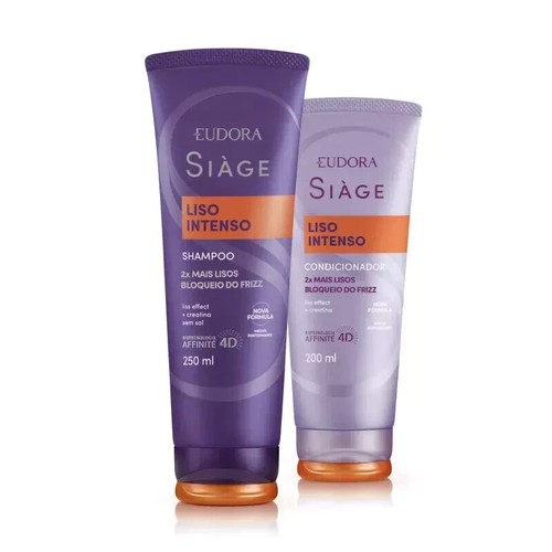 EUDORA SIAGE KIT LISO INTENSO SHAMPOO CONDITIONER MASK LEAVE IN CHOOSE YOUR KIT - Picture 4 of 11