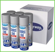 Sprayway Stainless Steel Cleaner and Polisher (15 oz, 6 pk.), SEALED