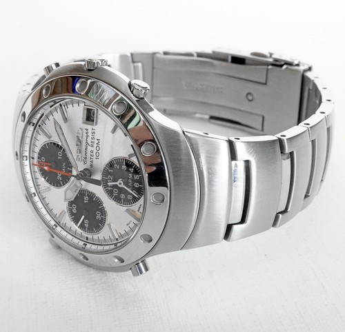 Seiko 7T32-7H80 Chronograph Watch, Panda Dial, Sapphire, August 2001 - Picture 7 of 14