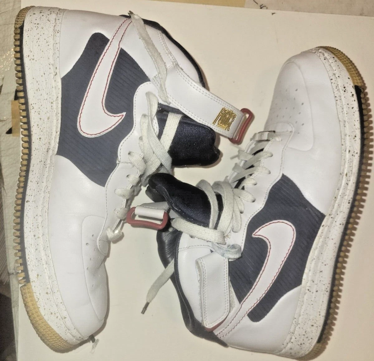 Air Force 1 Mid Supreme Charles Barkley DEADSTOCK 2007 LIBÉRATION ! 11,5US