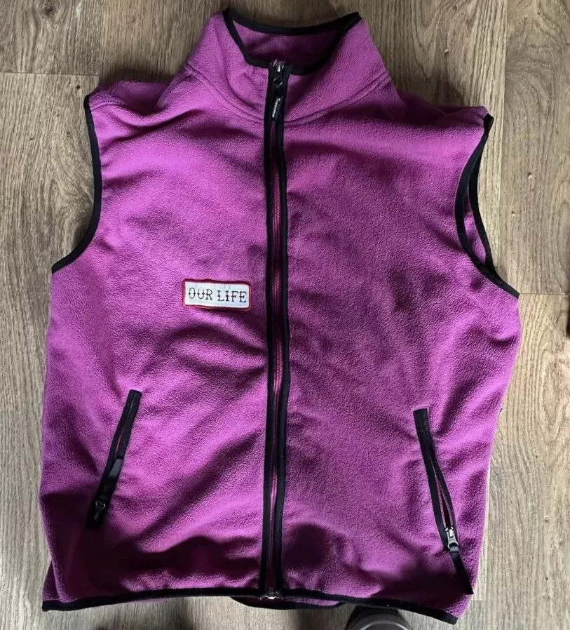 Gilet non tissé FW15 Supreme Polartec taille XL rose gilet