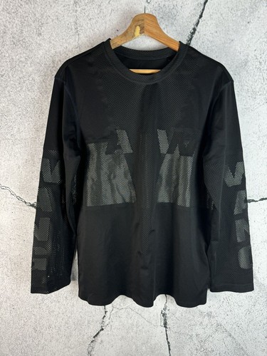 Alexander Wang x H&M reflective mesh long sleeve tee