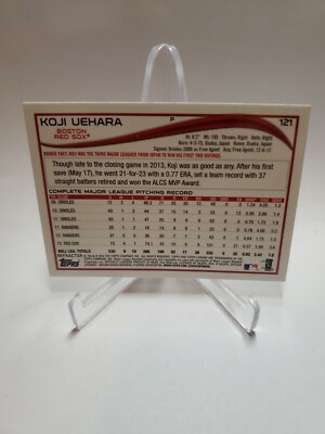 topps chrome 2014 上原浩治 1/1 superfractors KOJI UEHARA 2014 Topps Chrome Refractor #121 | eBay
