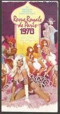 France Programme Revue Royale De Paris 1970