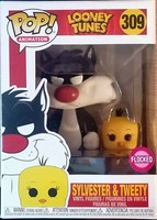 Funko Pop! Looney Tunes - Sylvester & Tweety Flocked Vinyl Neu 309