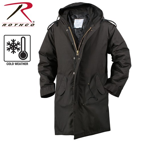 Rothco M-51 Fishtail Military Parka Olive Drab, Black 9462 - Picture 8 of 15