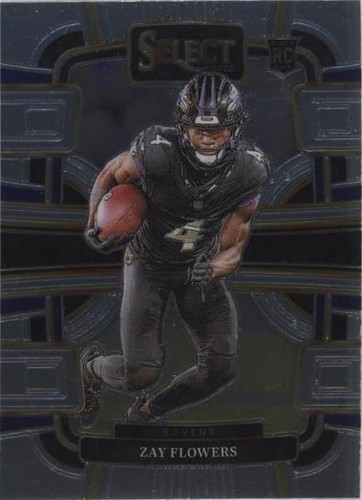 2023 Panini Select - Club Level Neon Green Prizm Die-Cut #201 Zay