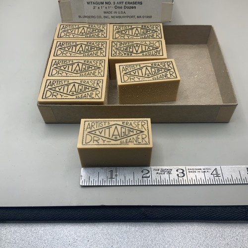 8 gomme vintage Vitagum Art mai usate in scatola originale! - Foto 3 di 6