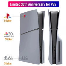 Limited PS5 PlayStation 5 Slim Face Plate Cover 30th Anniversary Replacement USA