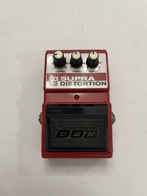 DOD Digitech FX55C Supra Distortion Rare Vintage Guitar Effect Pedal