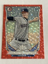 JOSH HADER 2014 Bowman Prospects Red Ice Refractor BP69 #15/25 ASTROS