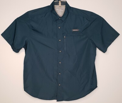 Chemise homme manches courtes Aigle bleue (Gebraucht) in Veyrier für