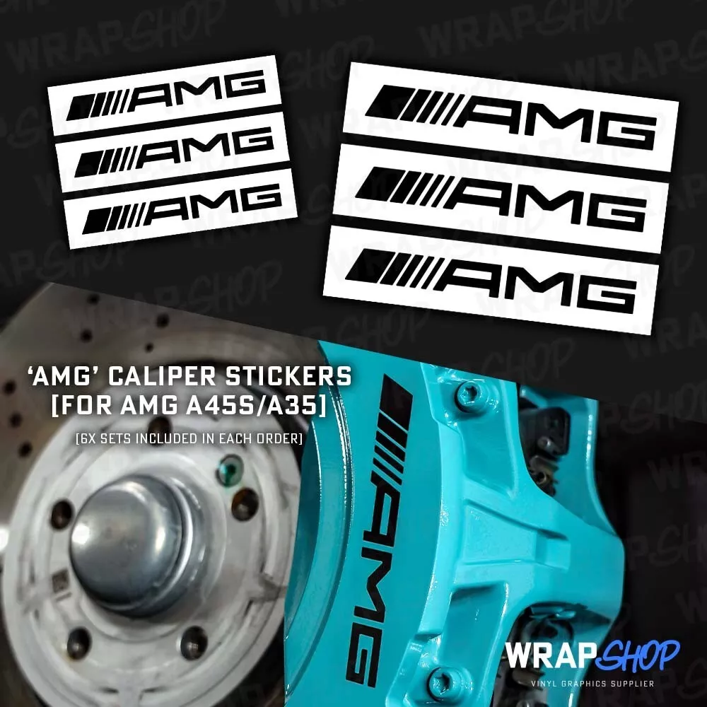 Amg caliper stickers deals