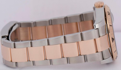 PAPERS Rolex DateJust 116261 Turn-O-Graph 36mm Two-Tone 18K Rose Gold Watch BOX - Picture 7 of 9
