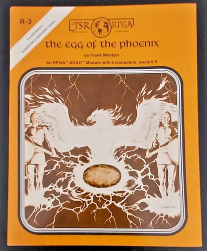 TSR RPGA Module R3 The Egg of the Phoenix, vintage, Dungeons and Dragons, D&D - Picture 1 of 7