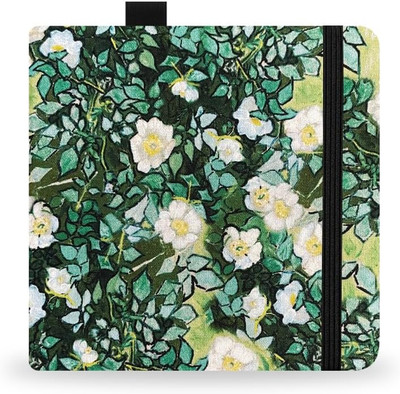 Square 5.1X5.1 300Gsm Watercolor Journal Hardbound 40Pgs（20 Sheets Front Back 2 