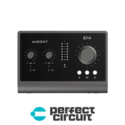 Audient iD14 MkII 10-In / 6-Out USB-C AUDIO INTERFACE - NEW - PERFECT CIRCUIT