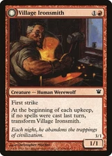Village Ironsmith  168 -Foil- MTG  NM Innistrad