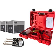 2x ESEN SKV Bremssattel Hinten + Bremsenentlüftungs Satz für BMW 5 E60 01- 6