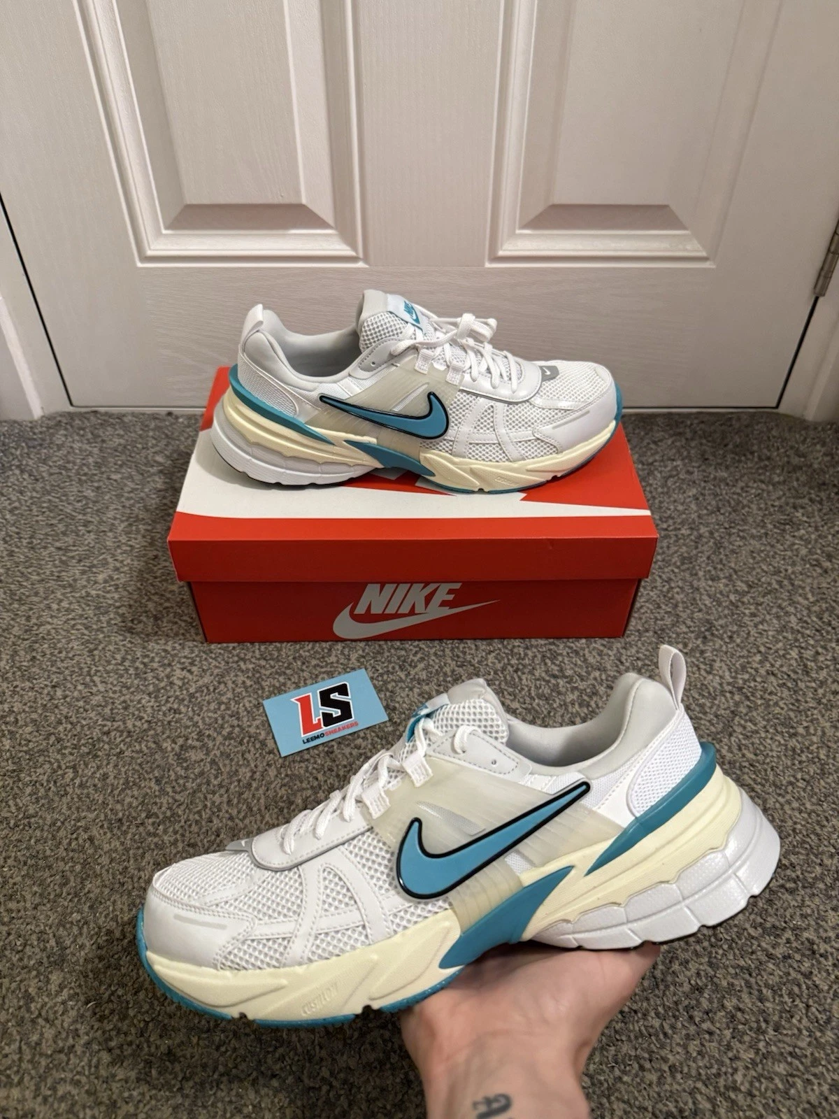 Nike V2K RUN Dusty Cactus UK10 PREZZO AL PUBBLICO £110 ✅✅