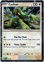 Cyclizar 096 Scarlet & Violet Black Star Promo Holo