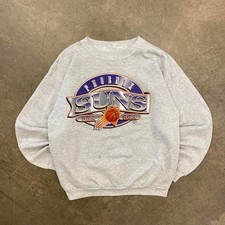 Vintage Phoenix Suns NBA 90s Basketball Crewneck Sweatshirt Size Large
