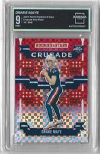 2024 Panini Rookies & Stars - Crusade Drake Maye #C-DME Red Plaid (RC)