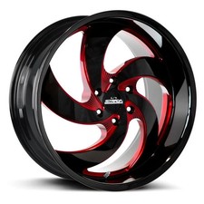 Strada Retro 5 Wheel 20x8.5 35 5x114.3 74.1 Gloss Single Rim