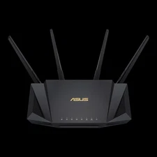 ASUS RT-AX3000 WiFi 6 Dual Band Wireless Mesh Routers -  Lifetime AI Protection
