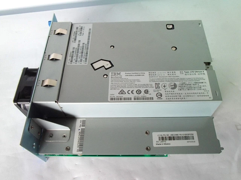 IBM LTO Ultrium 4Internal Tape Drive 95P5815 - Image 2 of 4